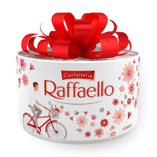      Bodom-Yongʻoqli “Raffaello” Konfetlari Tort 